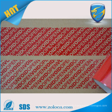 suppliers of tamper evident security seal tape